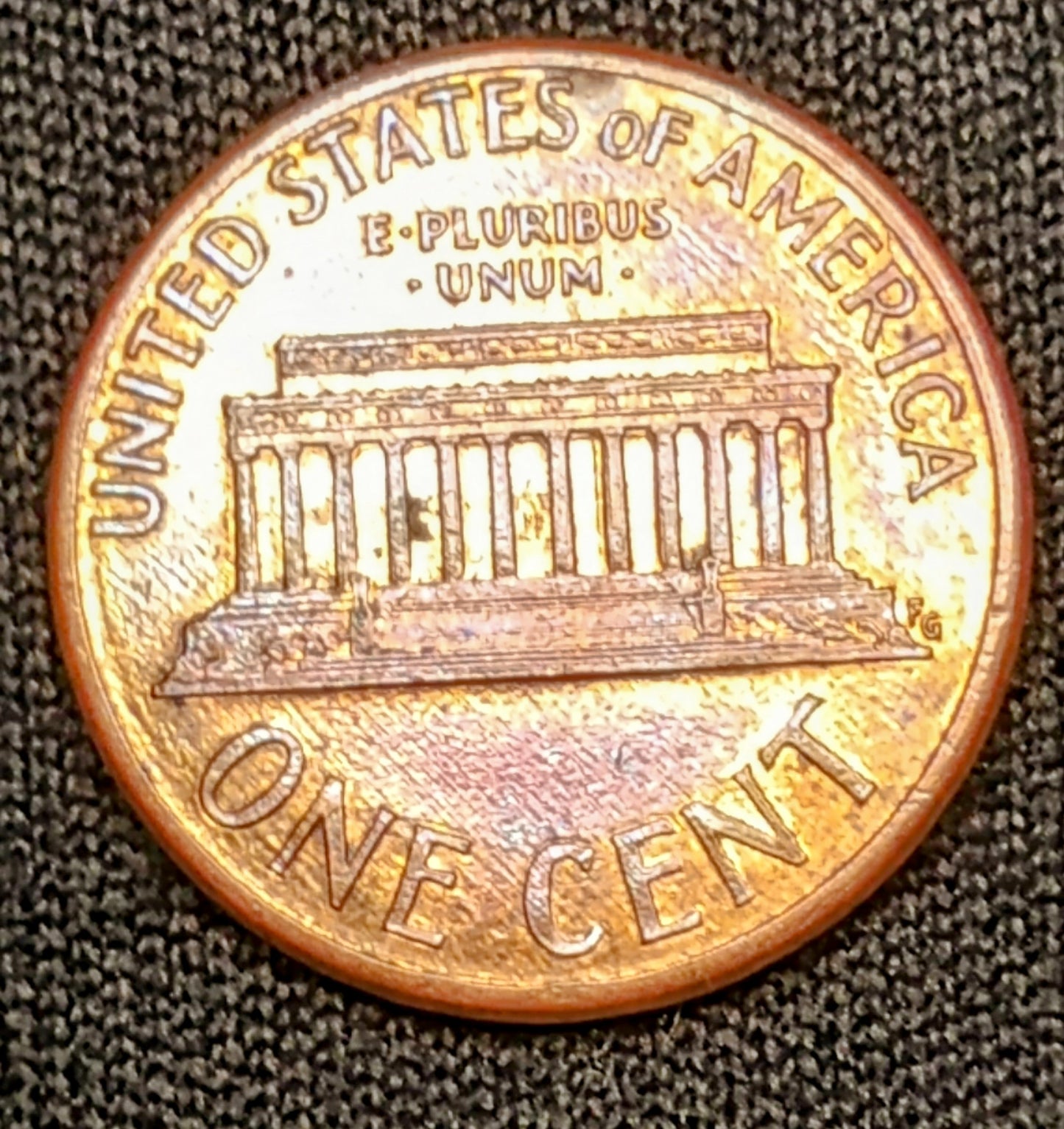 1989 p Lincoln cent variety 1DR-002