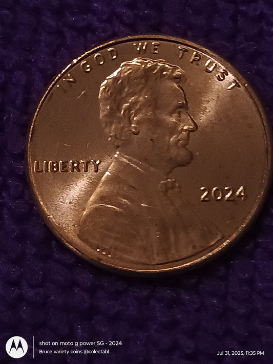 2024 p Lincoln cent double die